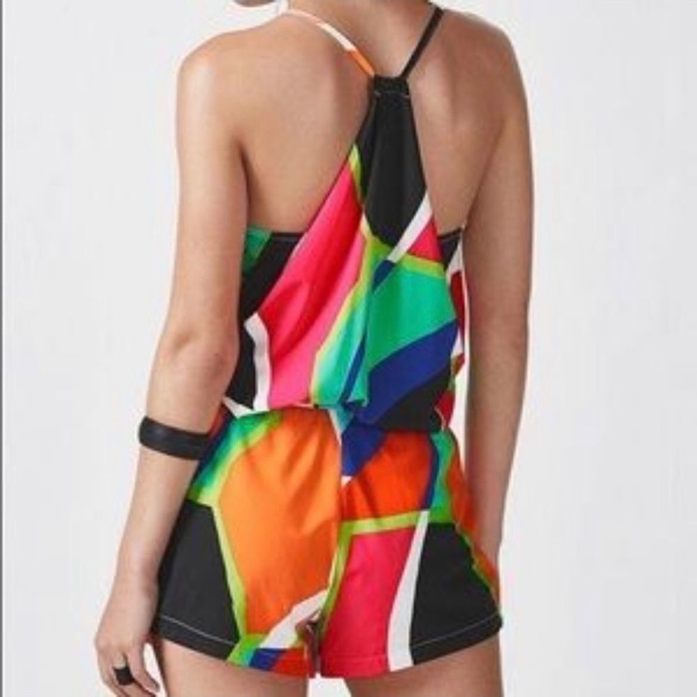 Fabletics “Neema”Multi-Color Romper - Size S - image 3